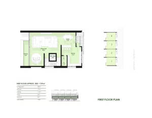 5 bedroom waterfront terrace for sale in Osborne Phase 1 — floor plan — 2 of 4