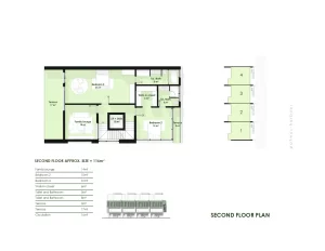 5 bedroom waterfront terrace for sale in Osborne Phase 1 — floor plan — 3 of 4